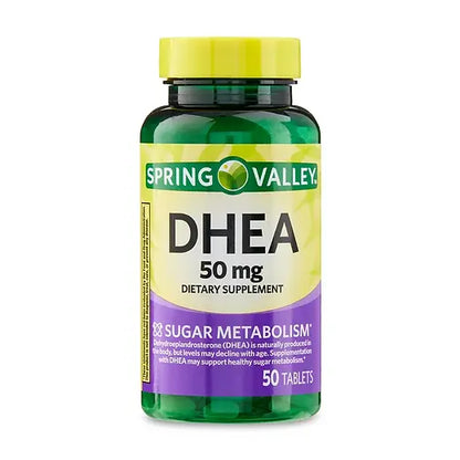 Spring Valley Dhea 50mg, 50 tablets