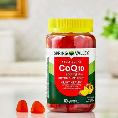 Spring Valley CoQ10 gummies, 200 mg, boîte de 60 gummies