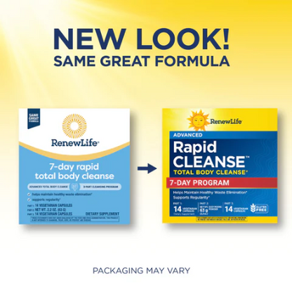 Renew Life Rapid Total Body Detox, Complete Body Detox