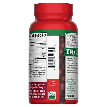 Nature’s Truth Vinaigre de cidre gummies, 120 gummies