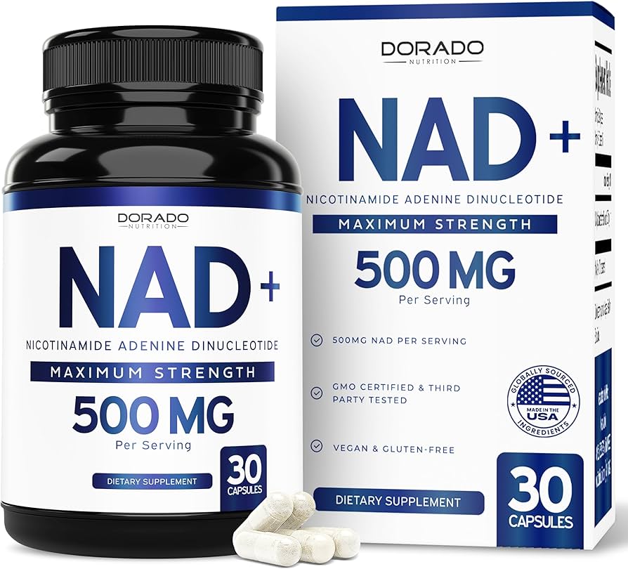 Dorado Nutrition NAD+ NMN, Nicotinamide Riboside, 30 gélules