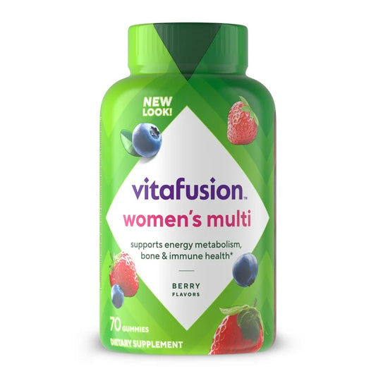 Vitafusion Women's Multi | Multivitamin Gummies for Women, Berry Flavor, 70 Gummies