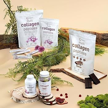 Micro Ingredients Multi Collagen Peptides Powder, Unflavored, (907g)