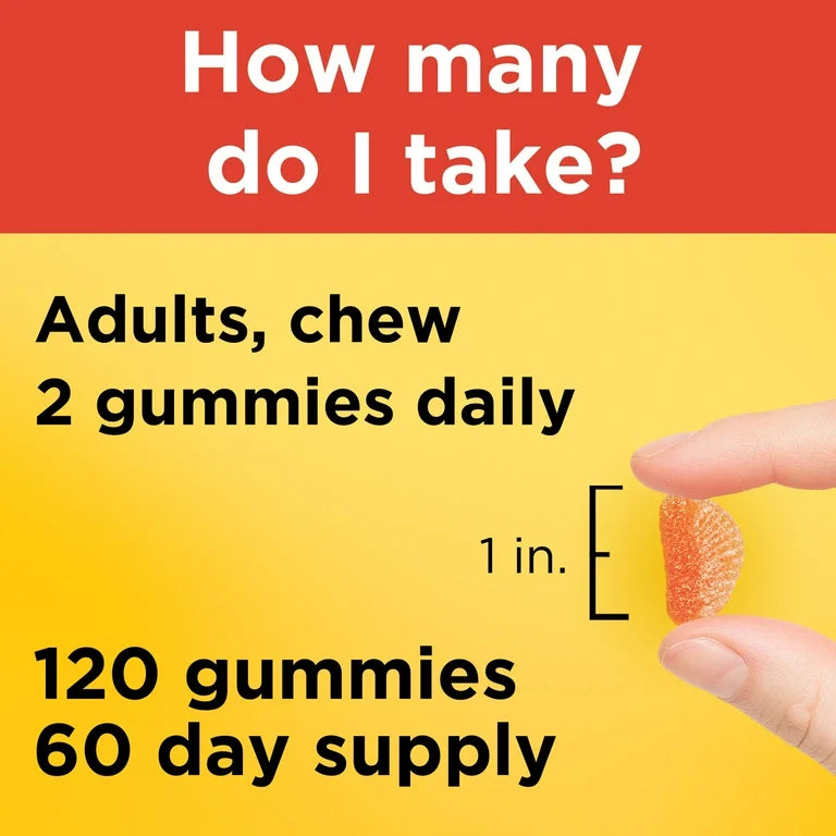 Nature Made Gummies à la vitamine C 250 mg, 120 gummies