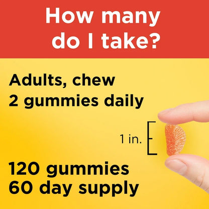 Nature Made Gummies à la vitamine C 250 mg, 120 gummies