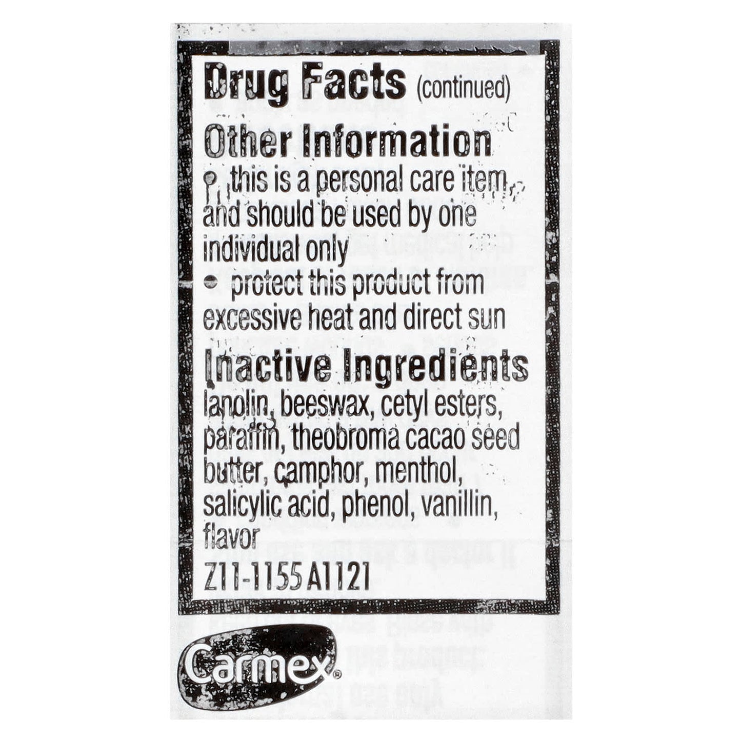 Carmex Medicated Lip Balm, 7.5g