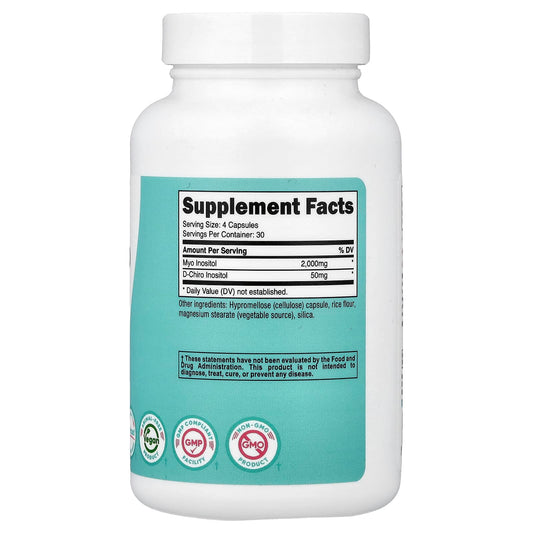 Nutricost Myo & D-Chiro Inositol, 2050mg, 120 Capsules