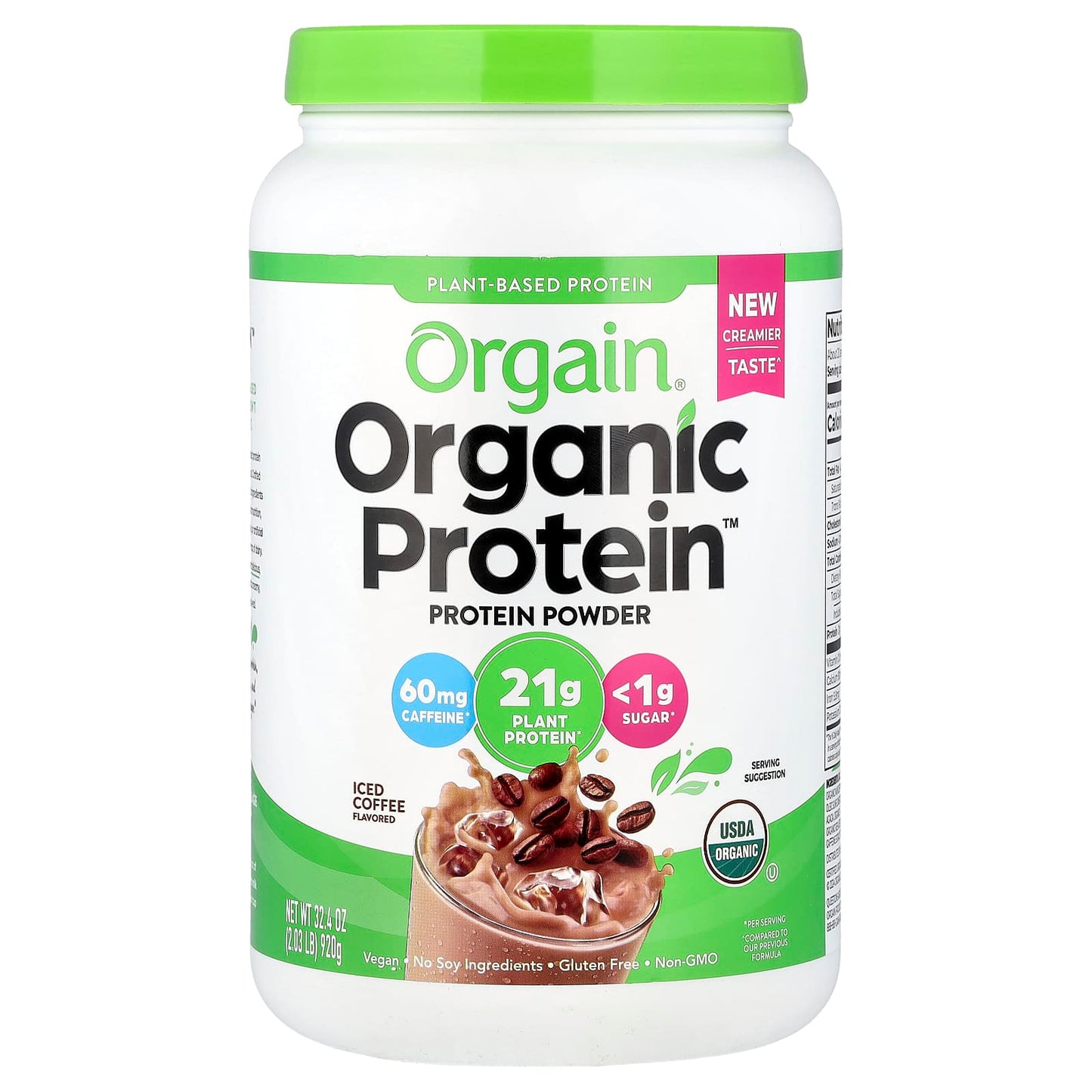 Orgain Organic Protein | Protéine en poudre, Fudge au chocolat crémeux, 920 g