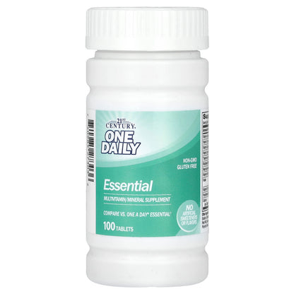 21st Century Multivitamines One a day dose quotidienne, Essentiel, 100 comprimés