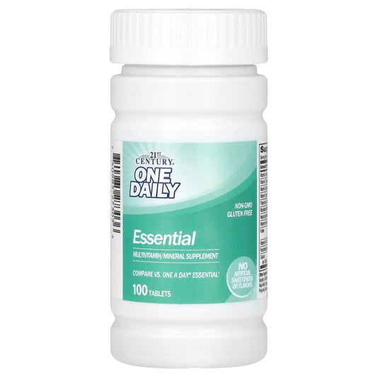 21st Century Multivitamins One a Day, Essential, 100 tablets