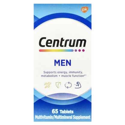 Centrum Multivitamines pour hommes, 65 comprimés
