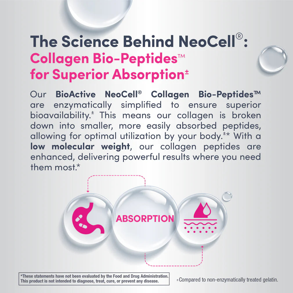 NeoCell, Collagen Peptides + Vitamin C & Biotin