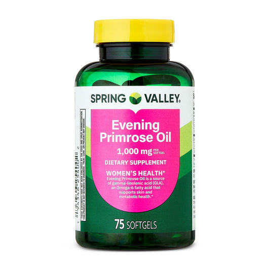 Spring Valley, Evening Primrose Oil, 75 Softgels