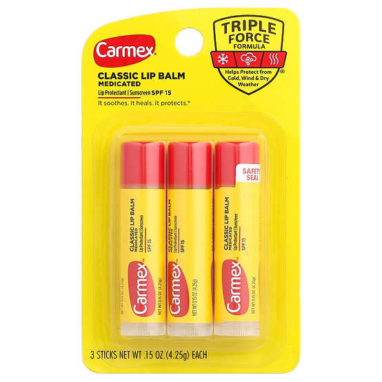 Carmex original medicated lip balm