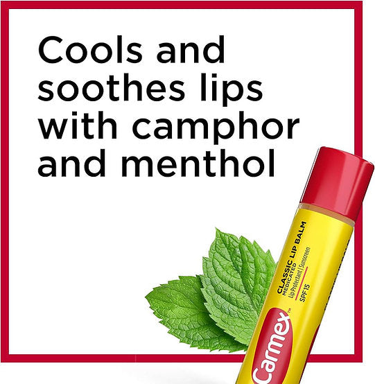 Carmex original medicated lip balm