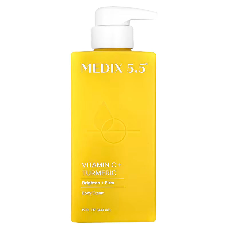 Medix 5.5, Crème pour le corps, Vitamine C + Curcuma, 444 ml