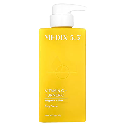 Medix 5.5, Crème pour le corps, Vitamine C + Curcuma, 444 ml